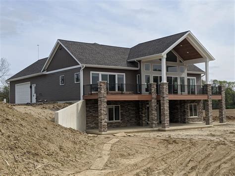 house plans ranch style with walkout basement